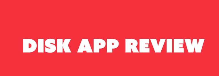 Disk App Review (Mac App Store)