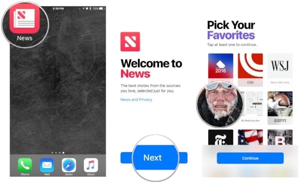 Getting started with Apple News