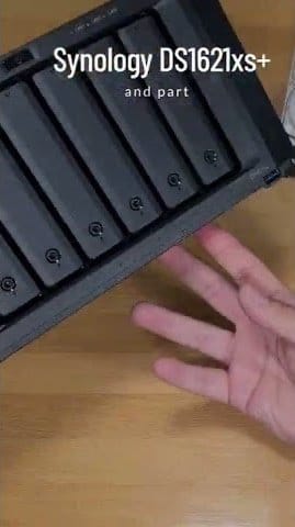 Synology DS1621xs+, Drives, M2s, and Memory Unboxing and Installation